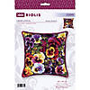 Riolis Cross Stitch Kit Royal Pansies Image 1