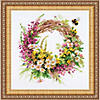 Riolis Cross Stitch Kit Wreath With Fireweed Image 2