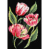 Riolis Diamond Mosaic Kit 8.25"x 11.75" Early Tulips Image 1