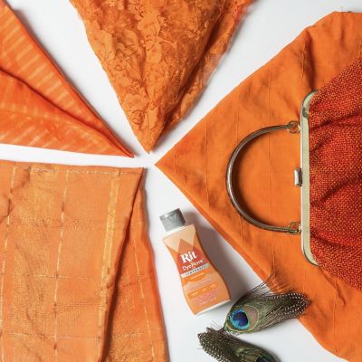 Rit Dye More Synthetic 7oz-Apricot Orange Image 2