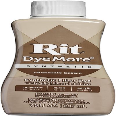 Rit Dye More Synthetic 7oz-Chocolate Brown Image 1