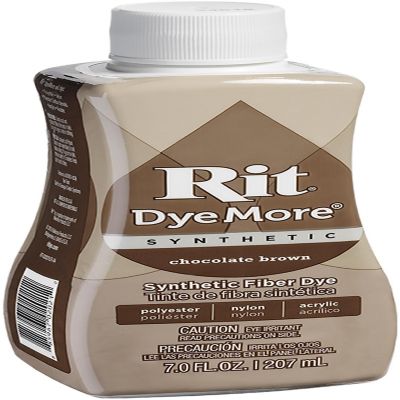 Rit Dye More Synthetic 7oz-Chocolate Brown Image 1