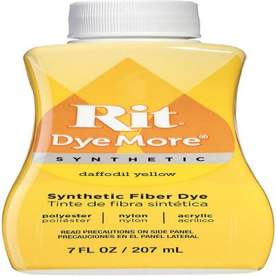 Rit Dye More Synthetic 7oz-Daffodil Yellow Image 1