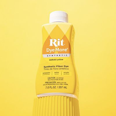 Rit Dye More Synthetic 7oz-Daffodil Yellow Image 3