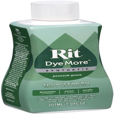 Rit Dye More Synthetic 7oz-Peacock Green Image 1