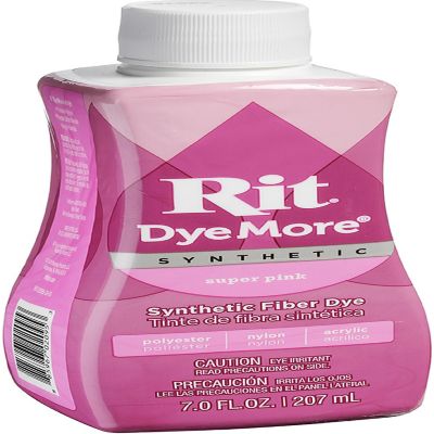 Rit Dye More Synthetic 7oz-Super Pink Image 1