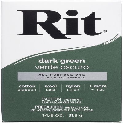 Rit Dye Powder-Dark Green Image 1
