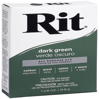 Rit Dye Powder-Dark Green Image 1