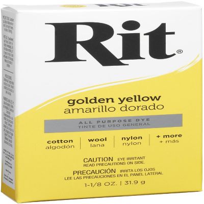 Rit Dye Powder-Golden Yellow Image 1