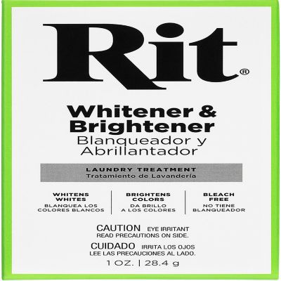 Rit Dye Powder-Whitener &amp; Brightener 1oz Image 1