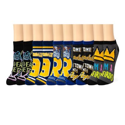 Riverdale Quotes Design Novelty Low-Cut Ankle Socks for Men & Women - 5 Pairs Image 1