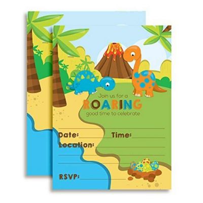 Roaring Good Time Invitations 40pc. by AmandaCreation Image 1