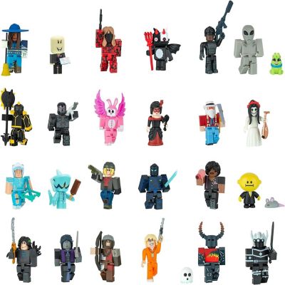 Roblox Action Figure Mystery Blind Box, 24-pk Assorted Figures - Series 12 - Surprise Minifigures & Accessories w/ Exclusive Virtual Item Code Image 1