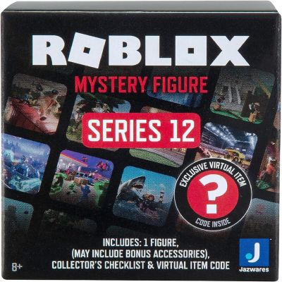 Roblox Action Figure Mystery Blind Box, 24-pk Assorted Figures - Series 12 - Surprise Minifigures & Accessories w/ Exclusive Virtual Item Code Image 3