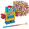 Robot Party Pi&amp;#241;ata Kit &amp;#8211; 208 Pc. Image 1