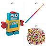 Robot Party Pi&amp;#241;ata Kit &amp;#8211; 208 Pc. Image 1