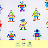 Robots Microfiber Fitted Crib Sheet Image 2