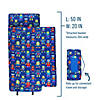 Robots Microfiber Kids Nap Mat Image 3