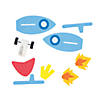 Rocket Pull-Back Toy Craft Kit - Makes 12 Image 1