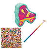 Roller Skate Pi&amp;#241;ata Kit - 208 Pc. Image 1