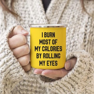 Rolling My Eyes 11oz  Campfire Mug Image 2