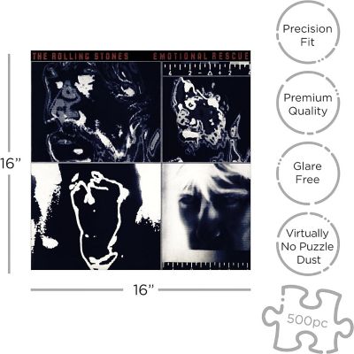 Rolling Stones Emotional Rescue 500 Piece Jigsaw Puzzle Image 2