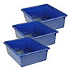 Romanoff Double Stowaway Tray Only, Blue, Pack of 3 Image 1