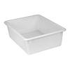 Romanoff Double Stowaway Tray Only, White, Pack of 3 Image 1