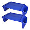 Romanoff Lap Tray, Blue, Pack of 2 Image 1