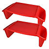 Romanoff Lap Tray, Red, Pack of 2 Image 1