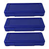 Romanoff Ruler Box, Blue, Pack of 3 Image 1