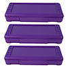 Romanoff Ruler Box, Purple, Pack of 3 Image 1