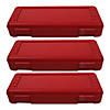 Romanoff Ruler Box, Red, Pack of 3 Image 1