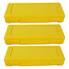 Romanoff Ruler Box, Yellow, Pack of 3 Image 1