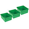 Romanoff Stowaway 5" Letter Box no Lid, Green, Pack of 3 Image 1