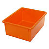 Romanoff Stowaway 5" Letter Box no Lid, Orange, Pack of 3 Image 1