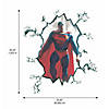Roommates Alex Ross Superman Cracked Peel And Stick Giant Wall Decal Image 3