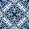 RoomMates Amalfi Blue Peel And Stick Floor Tile Image 1