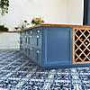 RoomMates Amalfi Blue Peel And Stick Floor Tile Image 2
