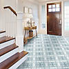 RoomMates Amalfi Green Peel And Stick Floor Tile Image 1