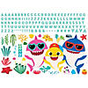 RoomMates Baby Shark Peel And Stick Giant Wall Decals With Alphabet Image 1