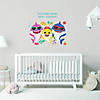 RoomMates Baby Shark Peel And Stick Giant Wall Decals With Alphabet Image 1