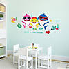 RoomMates Baby Shark Peel And Stick Giant Wall Decals With Alphabet Image 2