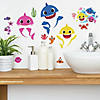 RoomMates Baby Shark Peel and Stick Wall Decals Image 1