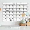 Roommates Basics Dry Erase Calendar Peel And Stick Giant Wall Decal Image 1