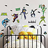 Roommates Batman Villains Peel And Stick Wall Decals Image 1