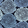 RoomMates Bed of Roses Peel and Stick Wallpaper - Blues Image 3