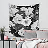 RoomMates Black And White Floral Tapestry Image 1