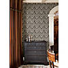 RoomMates Blooming Damask Taupe Peel and Stick Wallpaper Image 2