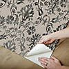 RoomMates Blooming Damask Taupe Peel and Stick Wallpaper Image 4